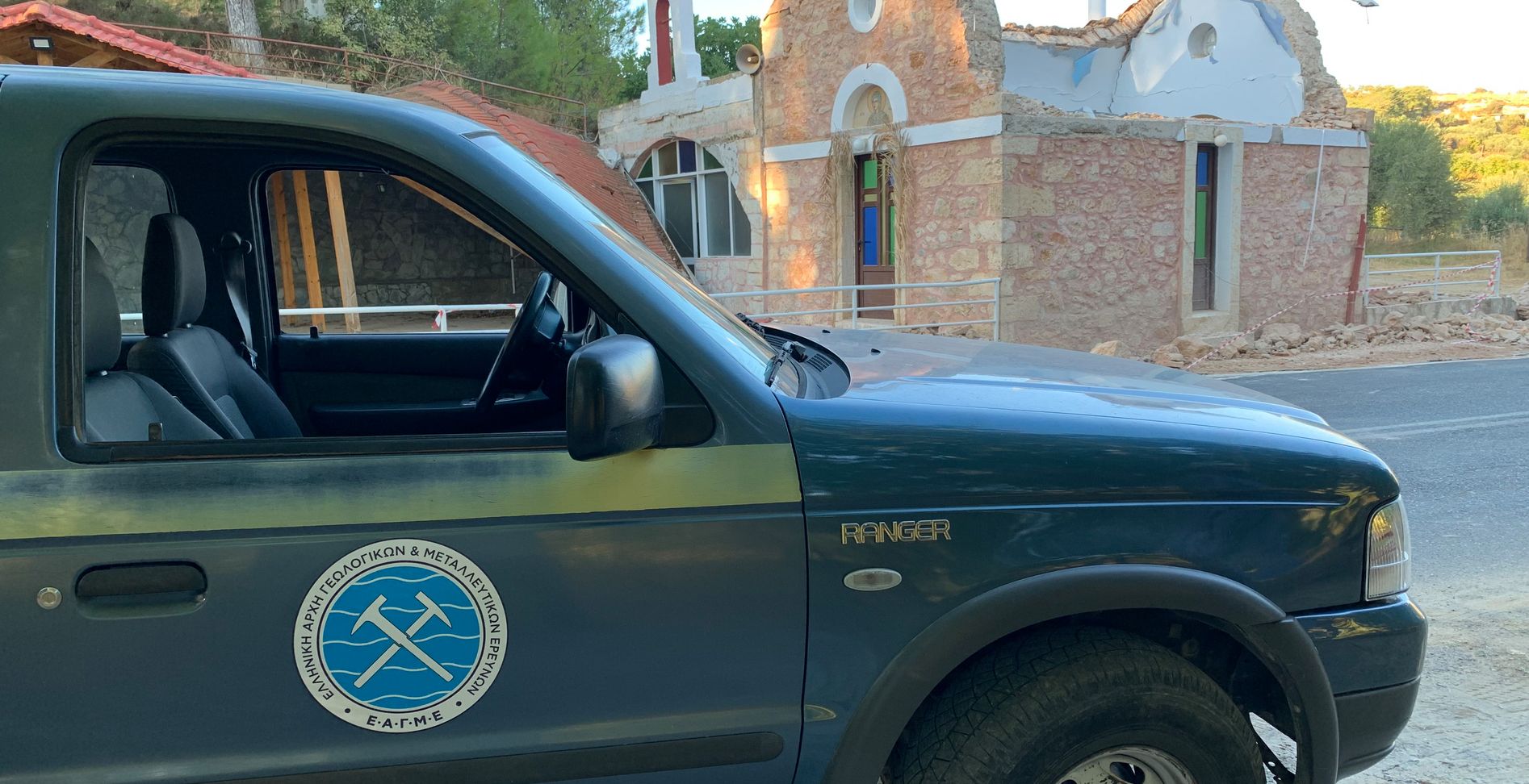 Η Ε.Α.Γ.Μ.Ε. στις σεισμόπληκτες περιοχές του Ηρακλ
